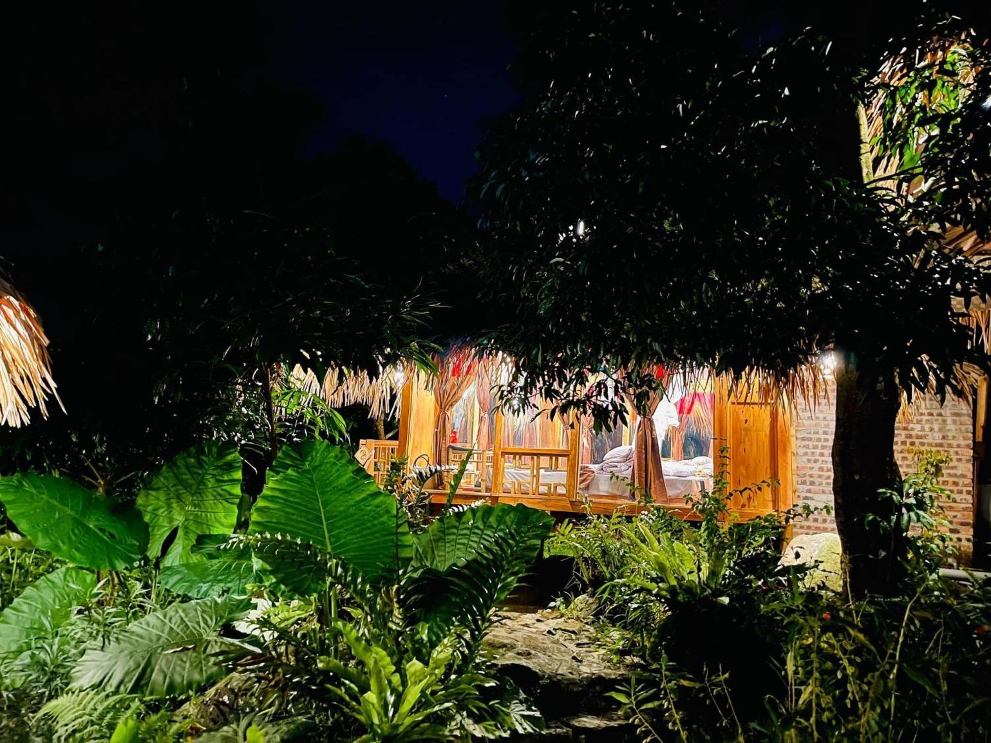 Pu Luong Cuisine Garden Homestay Lang Bang Bagian luar foto