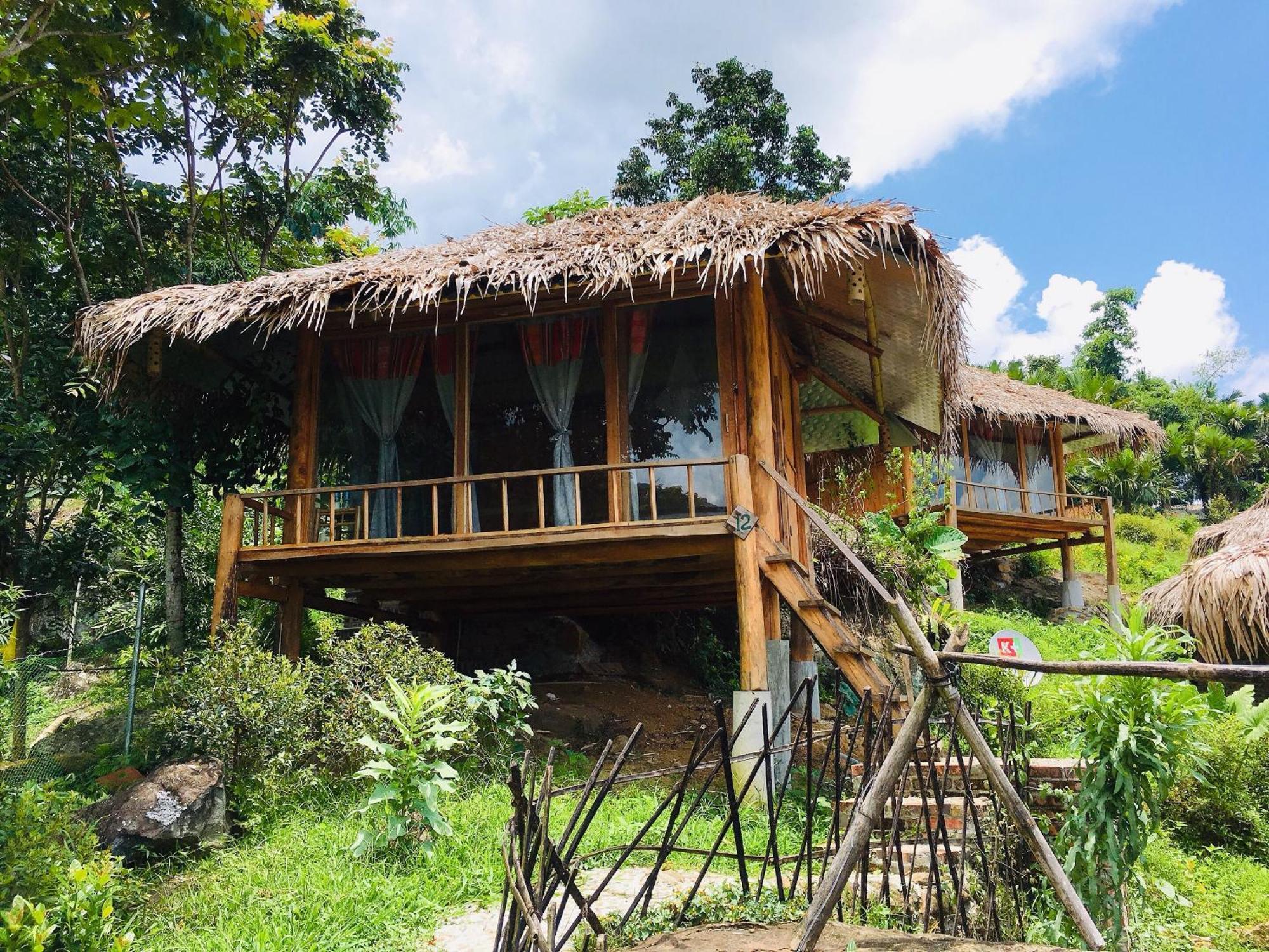 Pu Luong Cuisine Garden Homestay Lang Bang Bagian luar foto